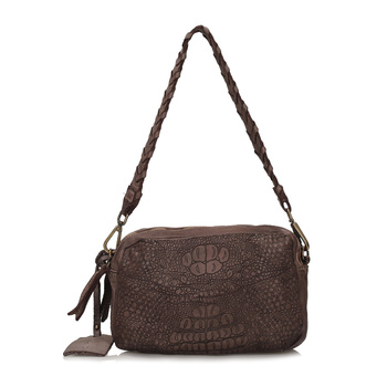 Torebka skórzana listonoszka F122