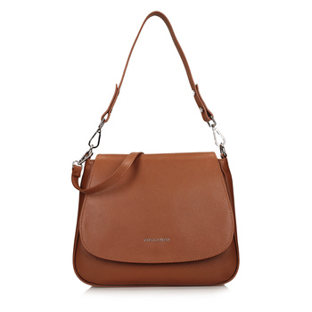 Torebka z logo na klapce Toscanio B56