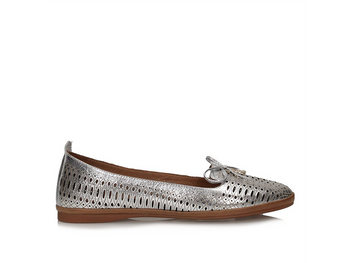 Srebrne baleriny Toscanio, złota ozdoba LP 570