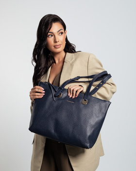 Torebka skórzana shoppper Toscanio F95