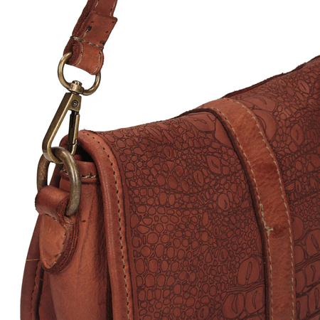 Torebka skórzana listonoszka Toscanio F131