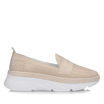 Mokasyny damskie na platformie Toscanio MU 922