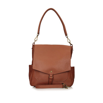 Pojemna torebka skórzana E18