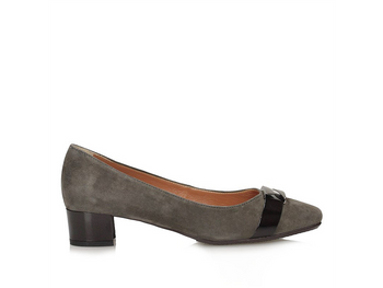 Niski obcas przód w kwadrat czółenka Toscanio 604507