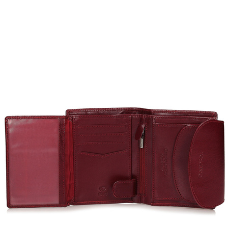 Skórzany damski portfel T1030