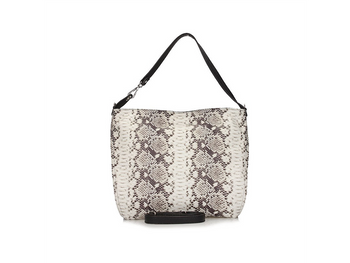 Torebka z imitacją skóry wężą Toscanio A298