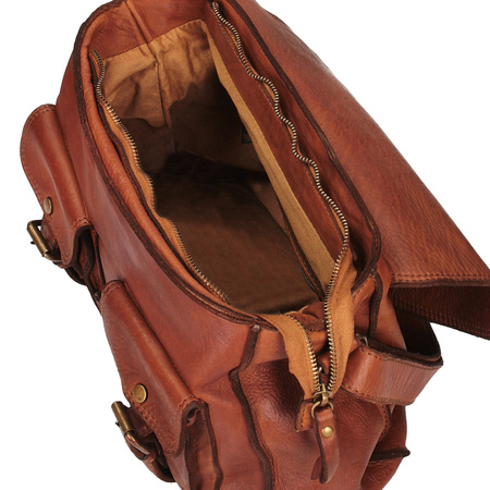 Torebka damska z kieszeniami F61