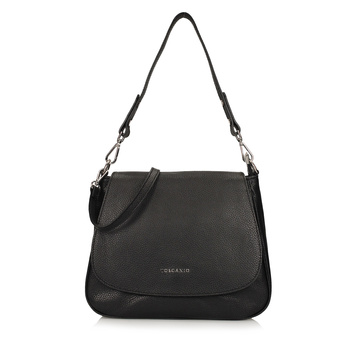 Torebka z logo na klapce Toscanio B56