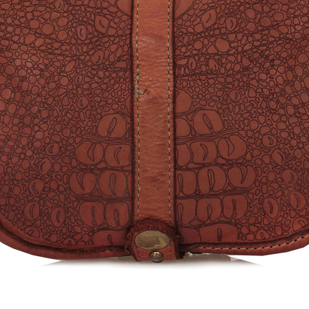 Torebka skórzana listonoszka Toscanio F131