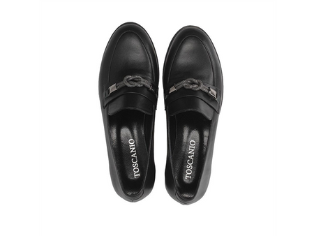 Mokasyny Toscanio LP 662 z metaliczną ozdobą