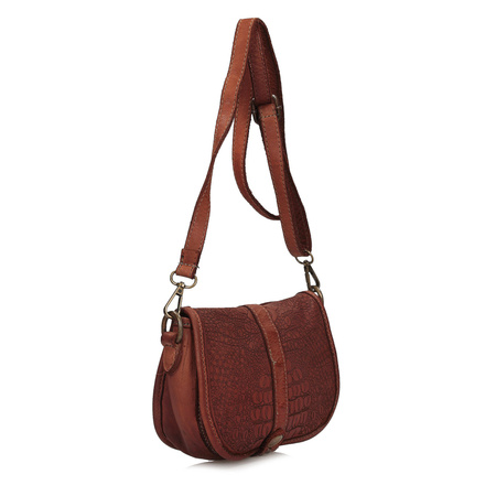 Torebka skórzana listonoszka Toscanio F131