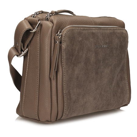 Dwukomorowa torebka Toscanio G156