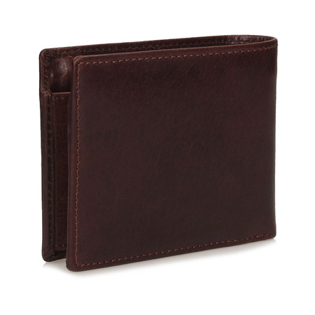 Praktyczny skórzany portfel T398