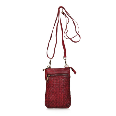 Mała saszetka z ozdobnymi nitami 052