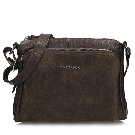 Dwukomorowa torebka Toscanio G156