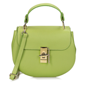 Torebka skórzana półksiężyc F51