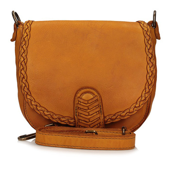 Listonoszka z naturalnej skóry E38