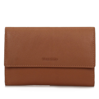 Klasyczny elegancki portfel T457