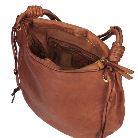 Torebka worek z frędzlami Toscanio F142