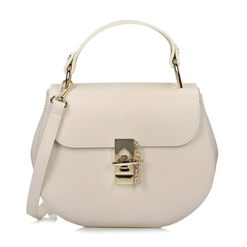 Torebka skórzana półksiężyc F51