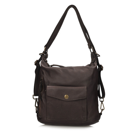 Plecak z naturalnej skóry C258