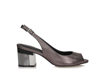 Sandały Indiana 6701 metaliczny brąz