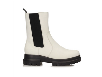 Białe botki Remonte D8971