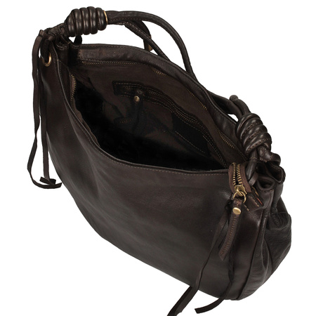 Torebka worek z frędzlami Toscanio F142