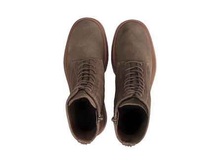 Welurowe trzewiki damskie Wonders B-8206