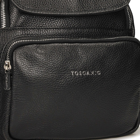 Plecak ze skóry naturalnej Toscanio "City Sleek" F162