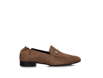 Mokasyny Ryłko 2NP73 brązowy welur