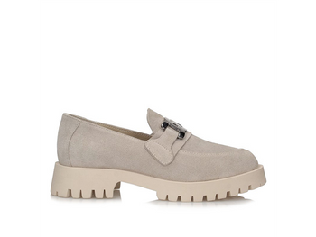 Welurowe mokasyny na platformie Toscanio LP 802