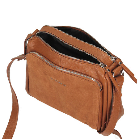 Dwukomorowa torebka Toscanio G156