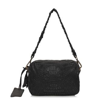 Torebka skórzana listonoszka F122