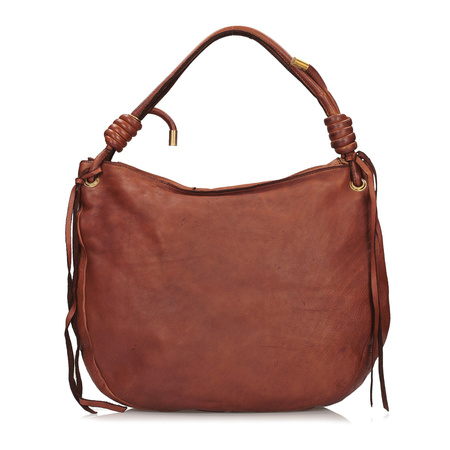 Torebka worek z frędzlami Toscanio F142