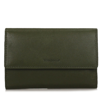 Klasyczny elegancki portfel T457