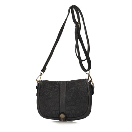 Torebka skórzana listonoszka Toscanio F131