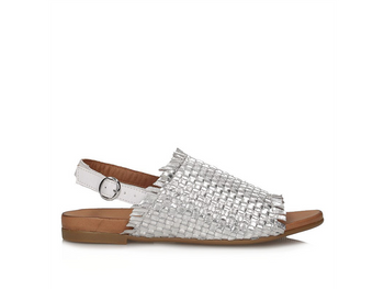 Srebrne sandały Toscanio MU 854