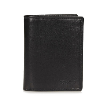 Klasyczny gładki portfel T291