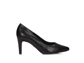 Czarne czółenka Ryłko 7H203