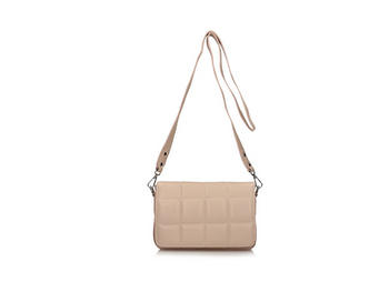 Pikowana listonoszka skórzana C122