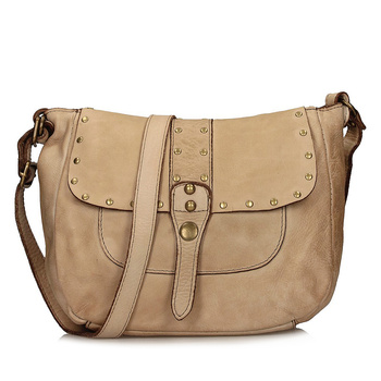 Praktyczna torebka z włoskiej skóry E39