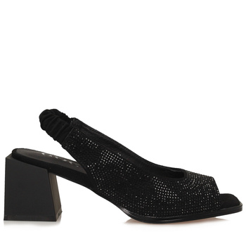 Sandały damskie GOE NN2N4248 w kolorze czarnym