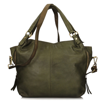 Torebka skórzana worek Toscanio F141