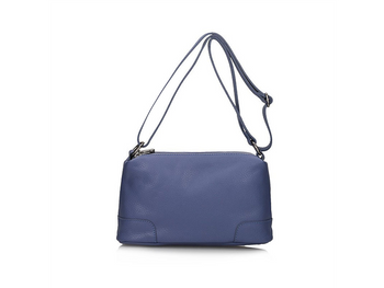 Klasyczna listonoszka z groszkowej skóry C135