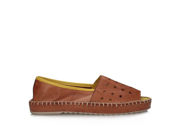 Espadryle Toscanio z obszyciem cholewki MU 605