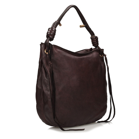 Torebka worek z frędzlami Toscanio F142