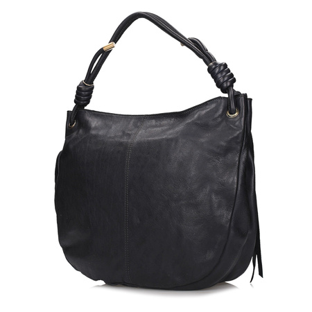 Torebka worek z frędzlami Toscanio F142