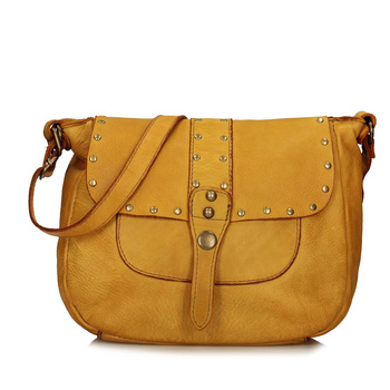 Praktyczna torebka z włoskiej skóry E39