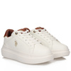 Sneakersy damskie CHELIS001A z kolekcji U.S. Polo Assn z rudymi wstawkami